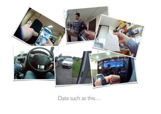 Data such as this…
 