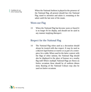 Irish flag protocol