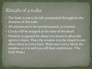 Irish funerals | PPT