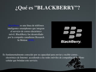 Blackberry movile  4c