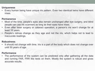 Iris recognition system | PDF