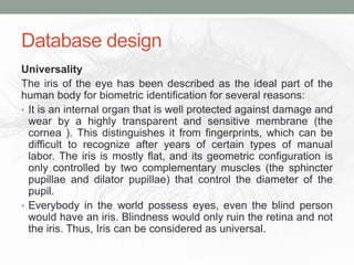 Iris recognition system | PDF