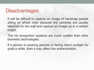 Iris recognition system | PPT