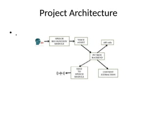 Project Architecture
• .
 