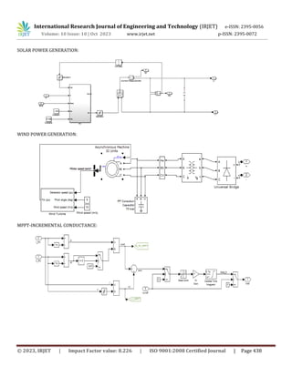 Power Flow Control for Dc Microgrid Using MPPT Technique | PDF