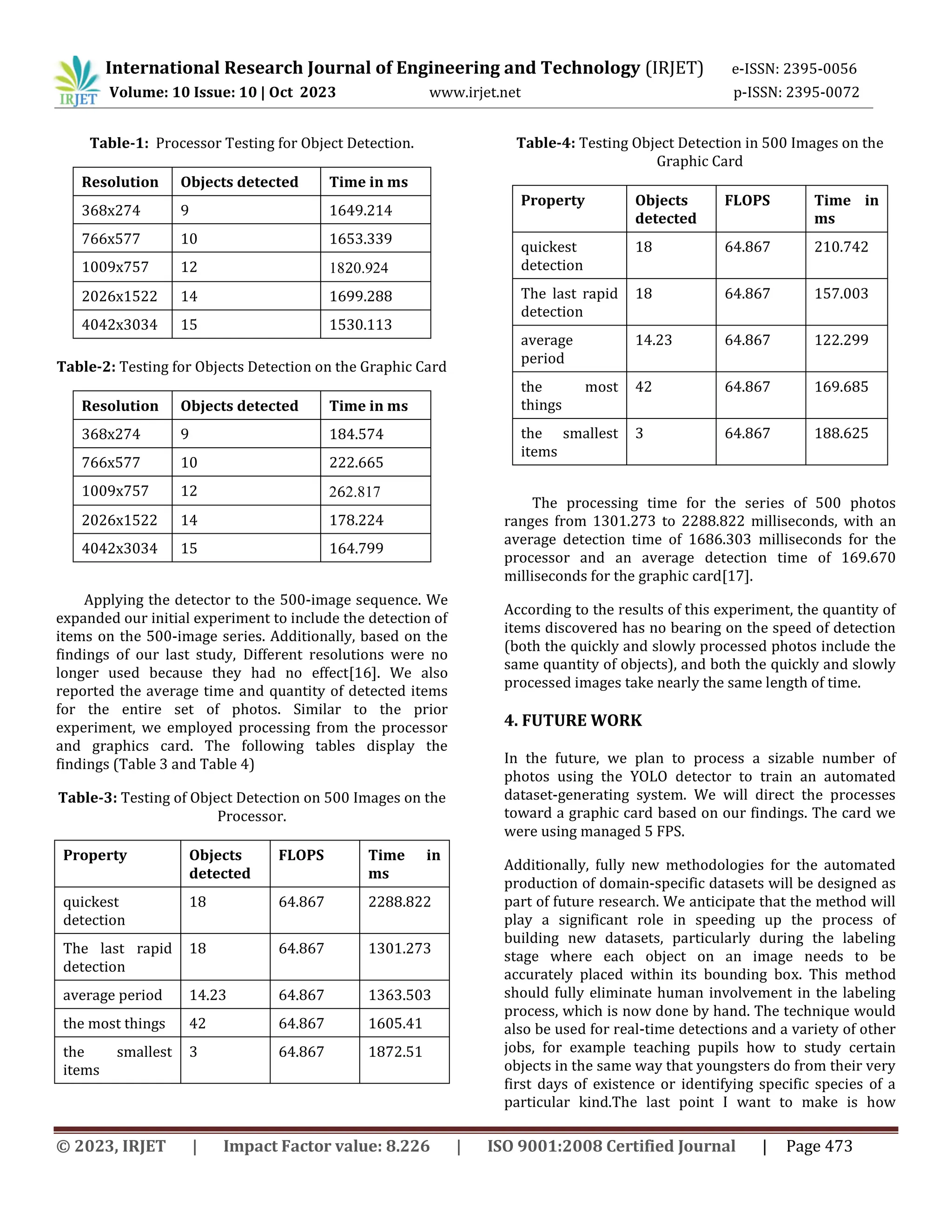 OBJECT IDENTIFICATION | PDF