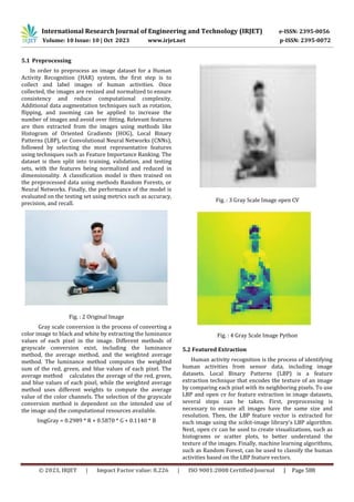 Human Activity Recognition (HAR) Using Opencv | PDF