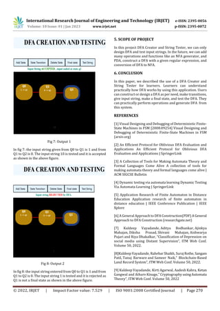 DFA CREATOR AND STRING TESTER | PDF
