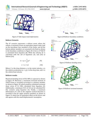 Design and Validation of a Light Vehicle Tubular Space Frame Chassis