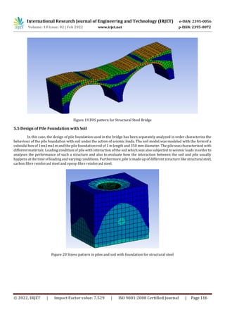 STRUCTURAL ANALYSIS OF BRIDGES AND PILE FOUNDATION SUBJECTED TO SEISMIC ...