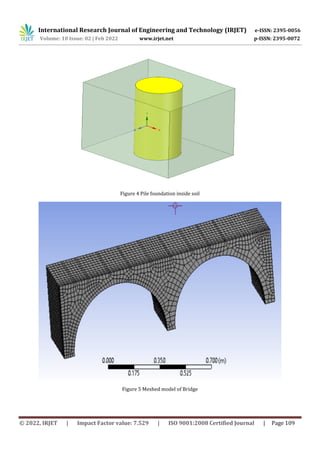 STRUCTURAL ANALYSIS OF BRIDGES AND PILE FOUNDATION SUBJECTED TO SEISMIC ...