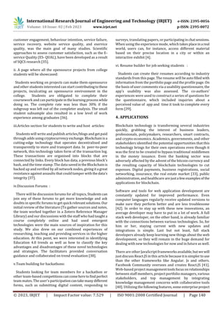 WEB BASED AND BLOCKCHAIN APPLICATION FOR EDUCATIONAL INSTITUTION | PDF