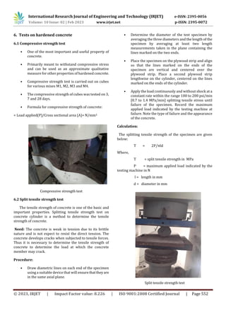 STUDY ON REINFORCED CONCRETE USING COCONUT FIBER | PDF