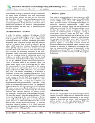 SMART INDUSTRY MONITORING AND CONROLLING SYSTEM USING IOT | PDF