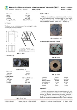 DESIGN AND FABRICATION OF COMBINED SAVONIUS AND DARRIEUS WIND TURBINE | PDF