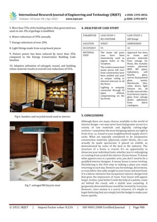 Low Cost Interior Design | PDF