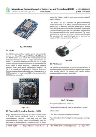SMART STREET LIGHTING Using IOT | PDF