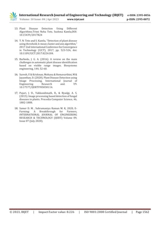 Kissan Konnect – A Smart Farming App | PDF