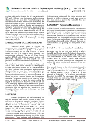 ASSESSMENT OF URBAN DYNAMICS IN LAND USE AND DEMOGRPAHY USING GIS ...