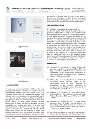 A DEEP LEARNING APPROACH TO CLASSIFY DRONES AND BIRDS | PDF