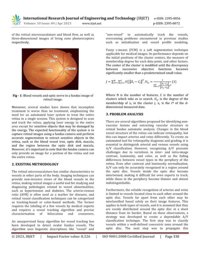 Retinal Disease Detection Using Deep Learning Techniques: A – EWGBKZ