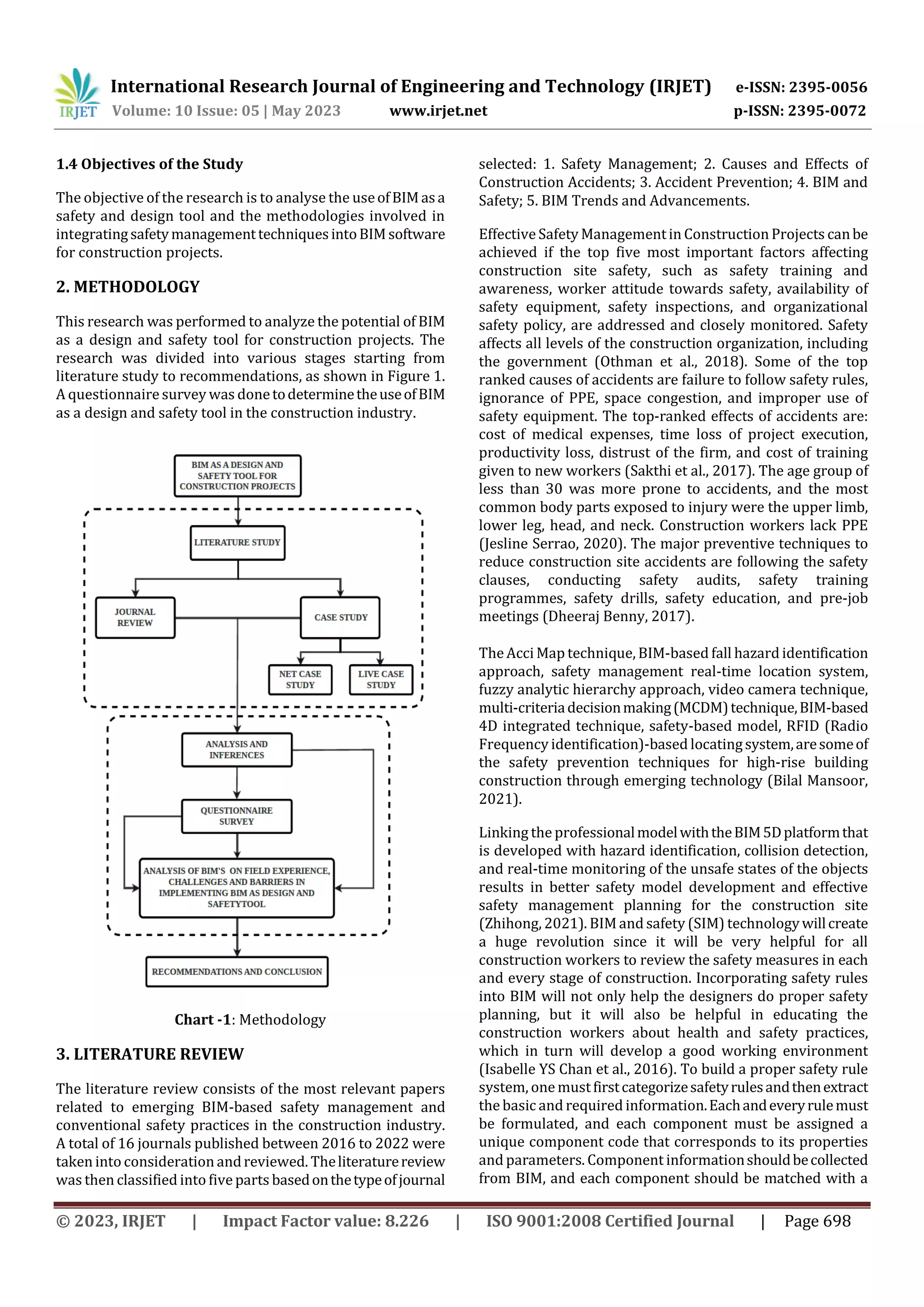 BIM as a Design and Safety Tool for Construction Projects | PDF