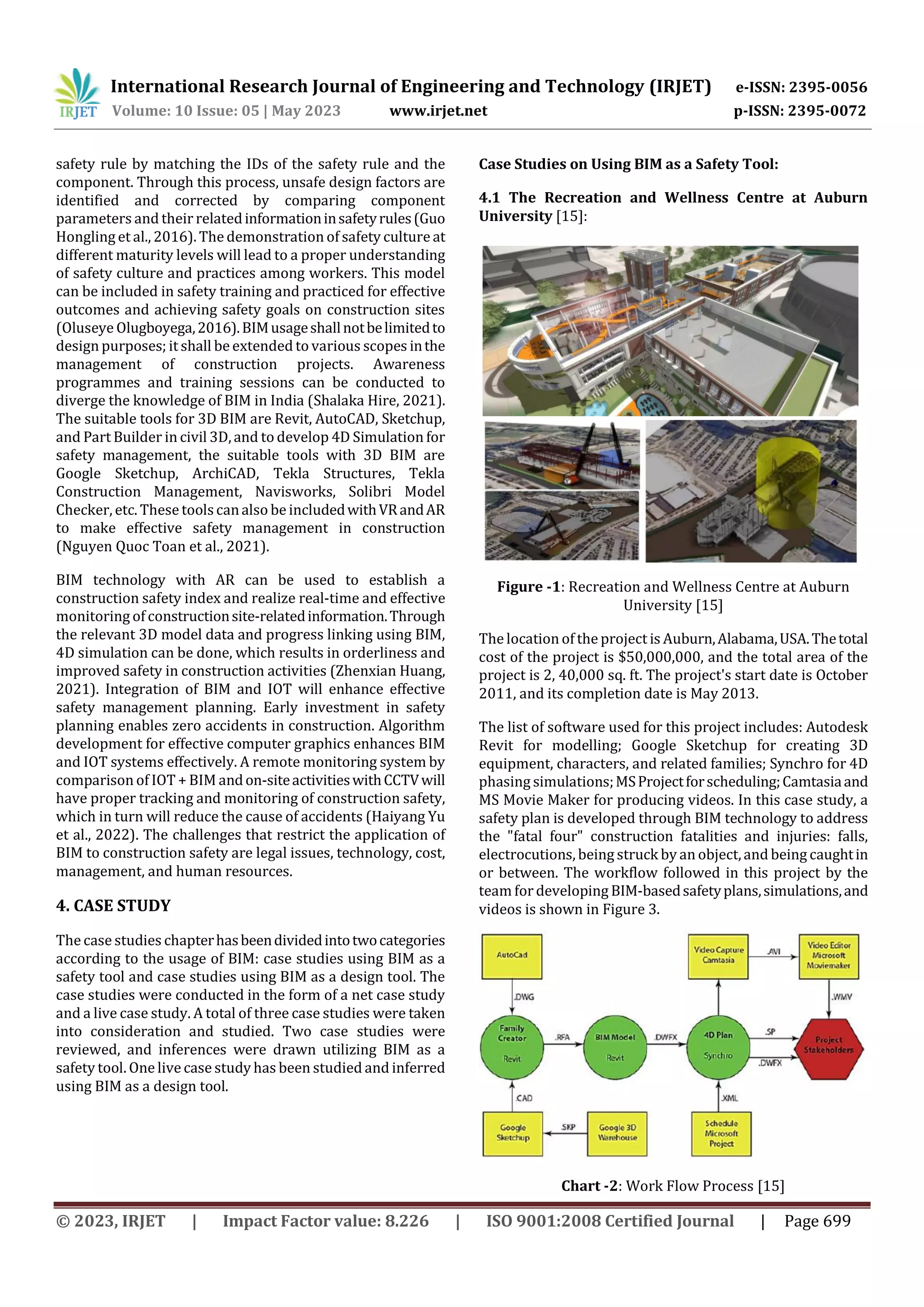 BIM as a Design and Safety Tool for Construction Projects | PDF