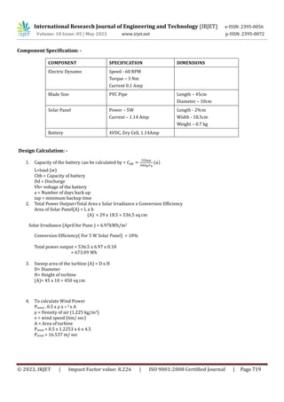 Generation of Electricity by Hybrid Mode of- Vertical Axis Wind Turbine ...