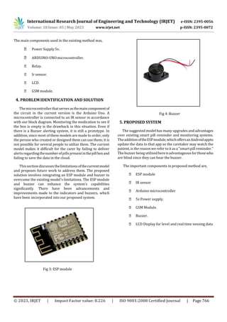 Smart Pill Reminder and Monitoring System | PDF