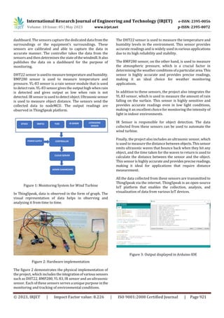 Wind Turbine Monitoring System Using IoT | PDF