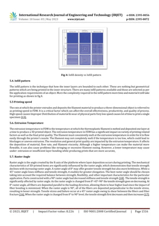 A review on different process parameters in FDM and their effects on ...