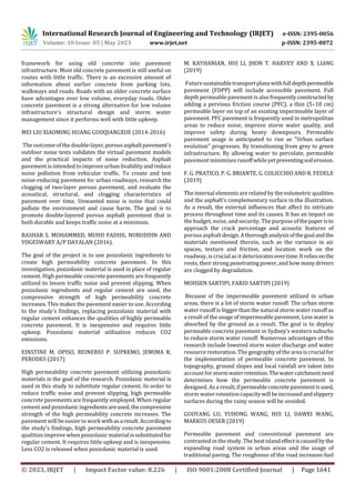 A Review Paper on Pervious Concrete | PDF