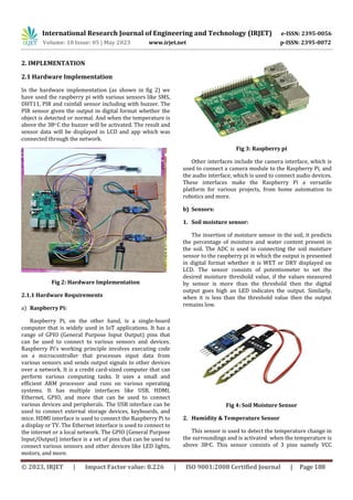 Smart Farming: A Machine Learning and IoT Approach | PDF