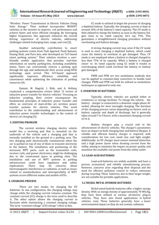 Wireless Power Transfer for Electric Cars | PDF