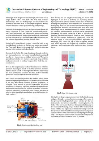 Bi Engine Process A Review on Bi-Propellant Engines | PDF