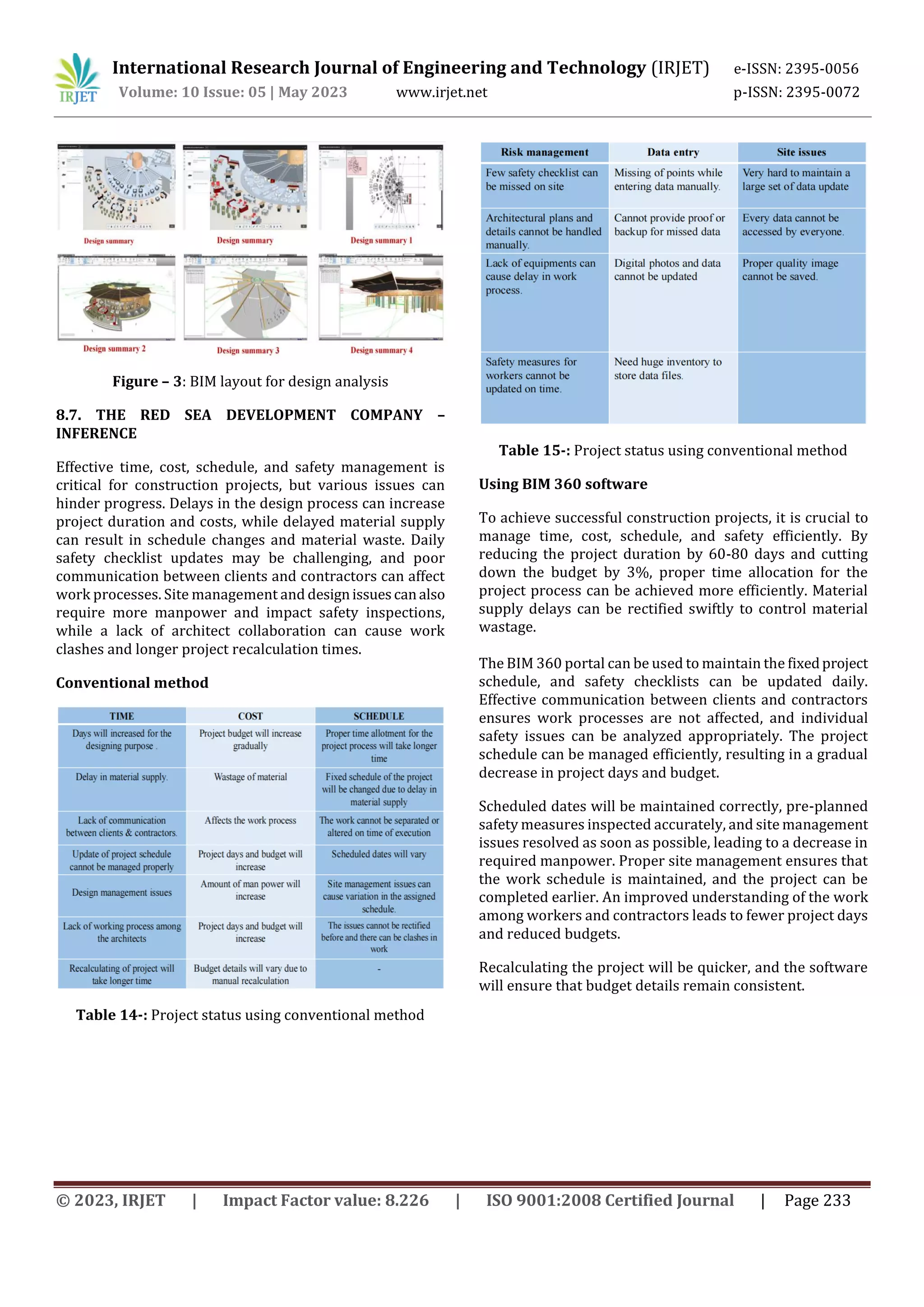 Integrating Project Management Information System and BIM for ...