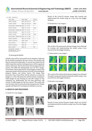 Deep Learning Approach for Unprecedented Lung Disease Prognosis | PDF ...