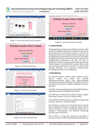 Extract the Audio from Video by using python | PDF