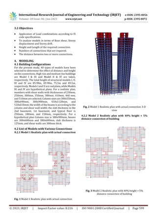 “A PARAMETRIC EVALUATION OF TWIN TOWER STRUCTURE HAVING HORIZONTAL AND ...