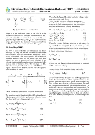 Doubly Fed Induction Generator-Based Wind Turbine Modelling and ...