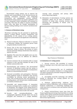 A Study On Decentralized Voting System | PDF