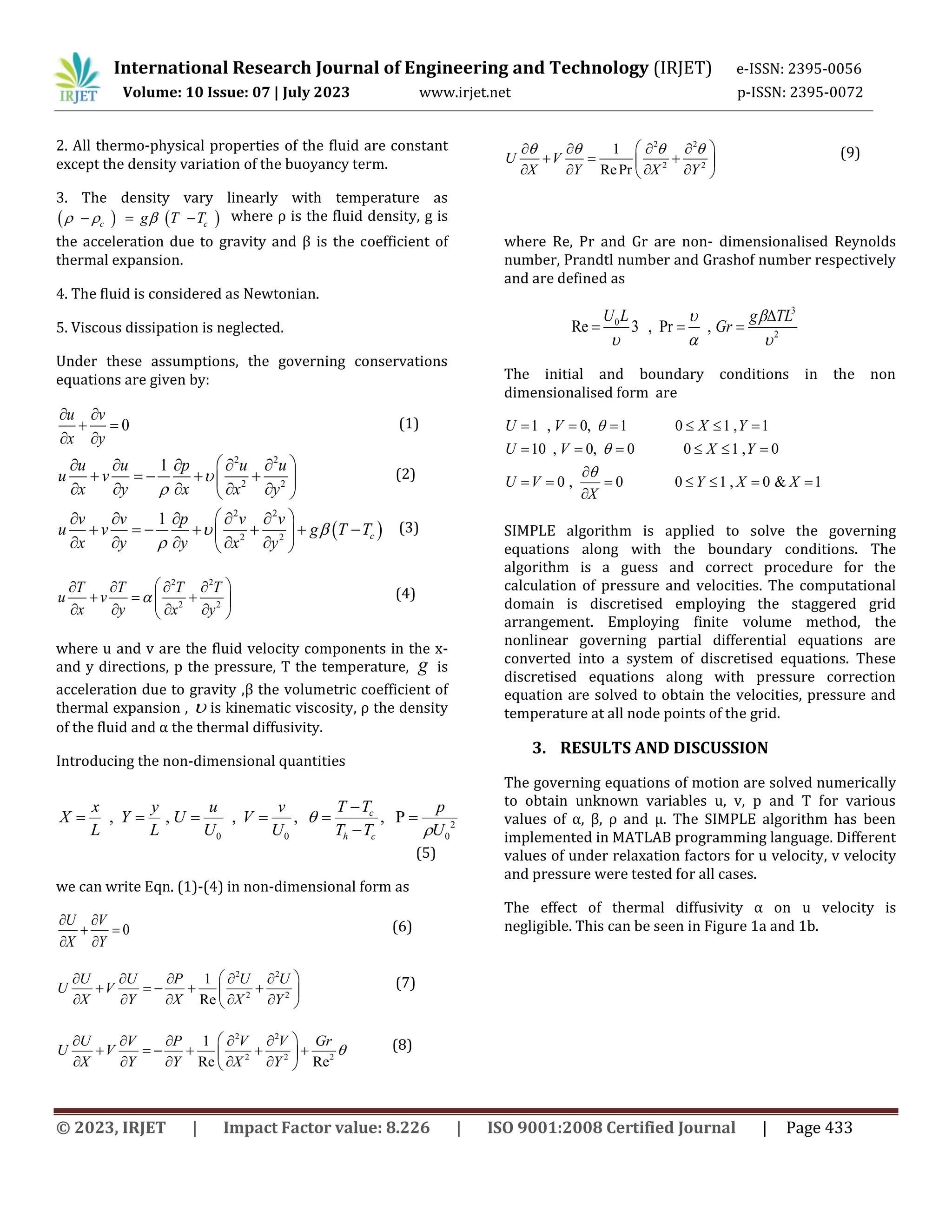 Mixed Convection Flow and Heat Transfer in a Two Sided Lid Driven ...