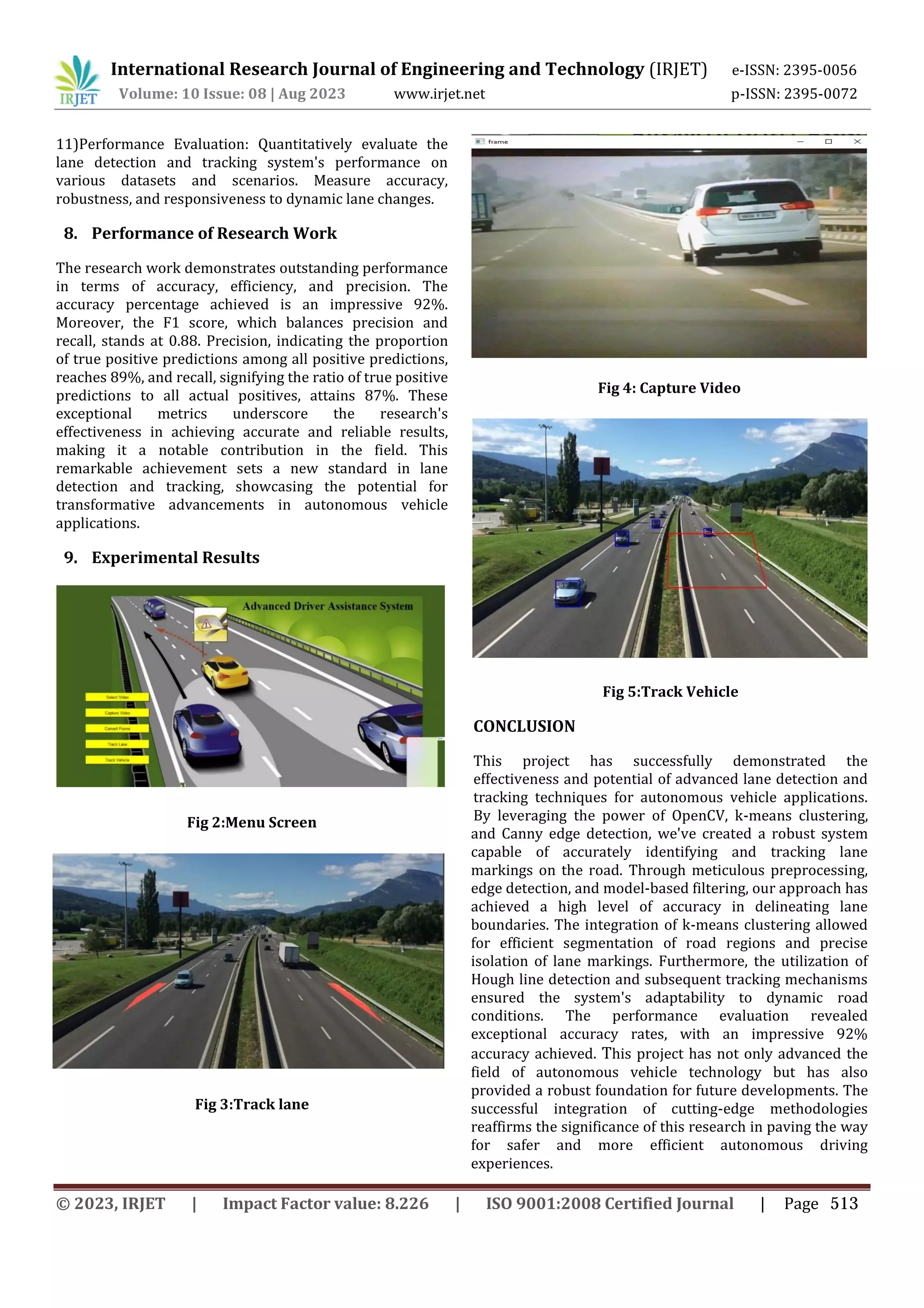 Enhancing Autonomous Vehicle Applications with Advanced Lane Detection ...