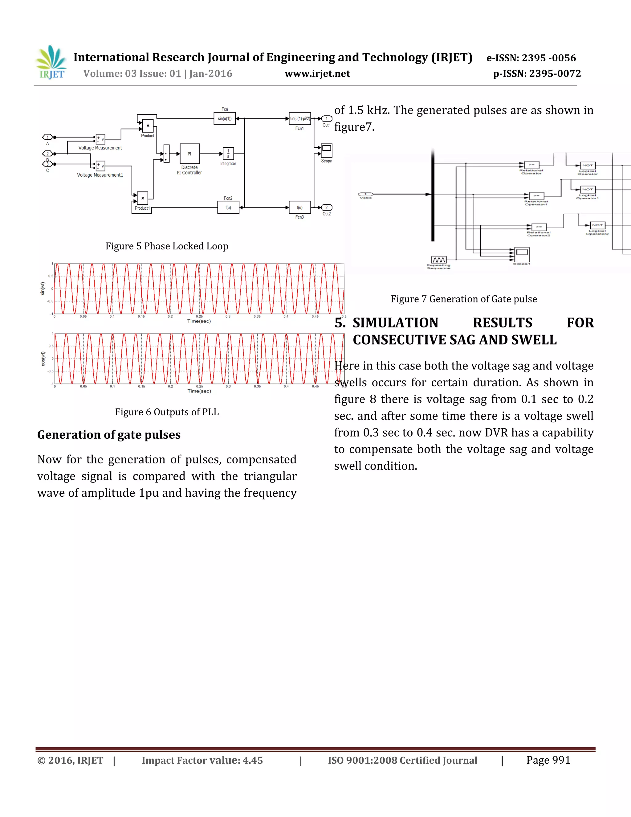 Mitigation of Voltage Sags & Swells in LV Distribution System Using ...