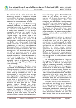 Neural Network Based Individual Classification System | PDF