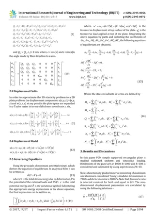 Higher Order Normal Shear Deformation Theory for Static FG Rectangular ...