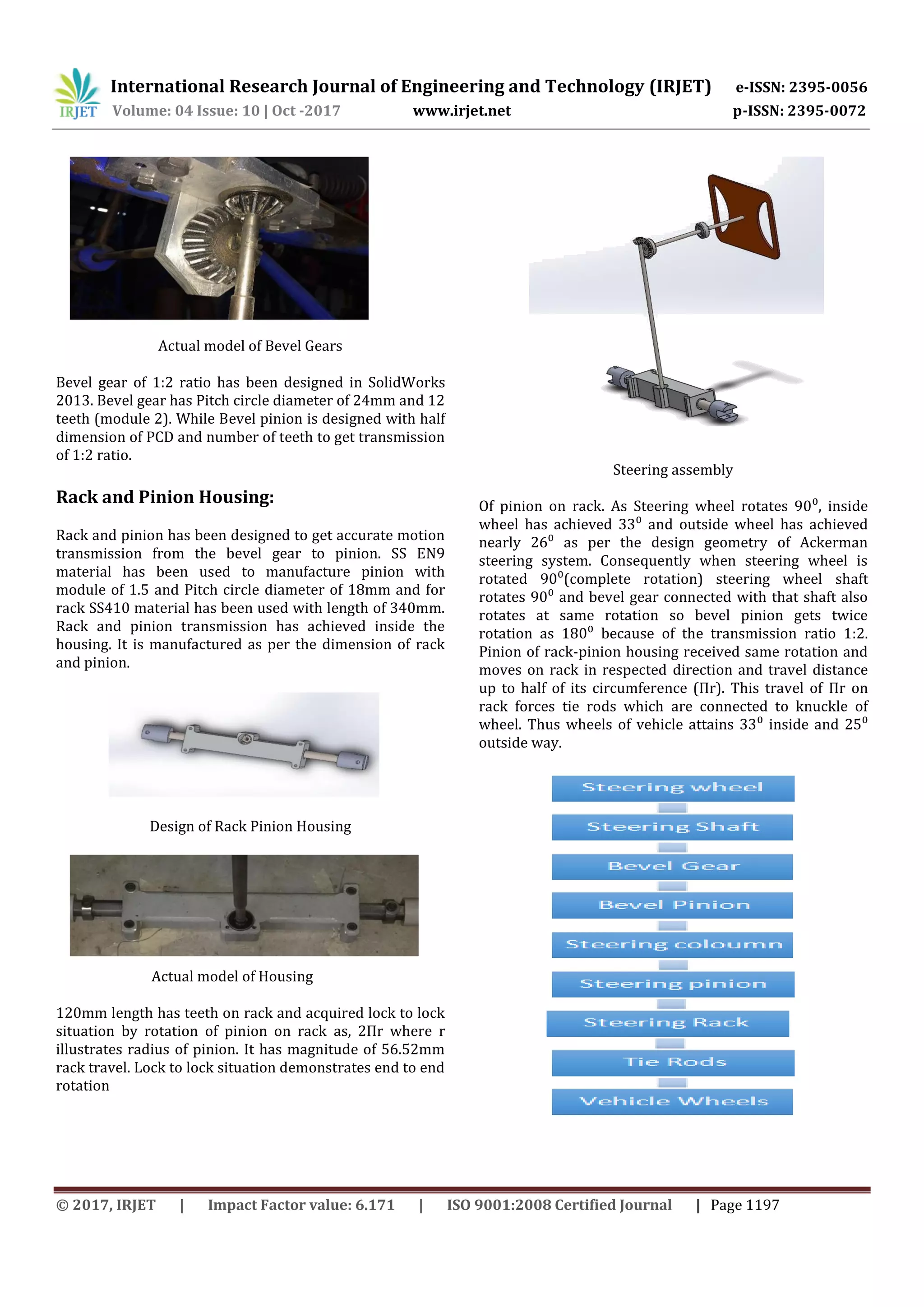 Design and Optimization of Steering System | PDF