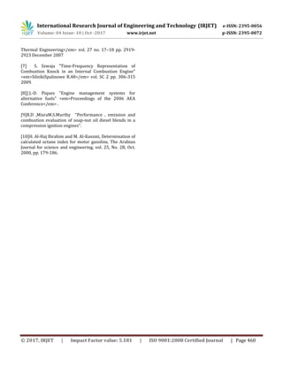 Controlling of Formation of Hot Spots in Si Engines by Altering the ...