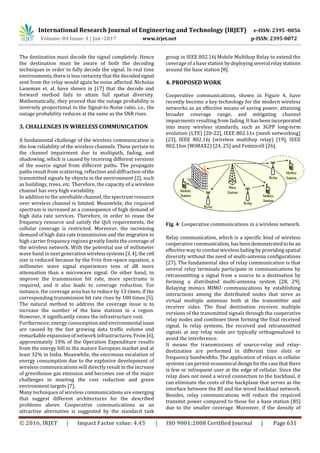 A Review of Relay selection based Cooperative Wireless Network for ...