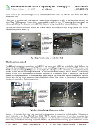 Review on Determination of Residual Stress in Weldments | PDF